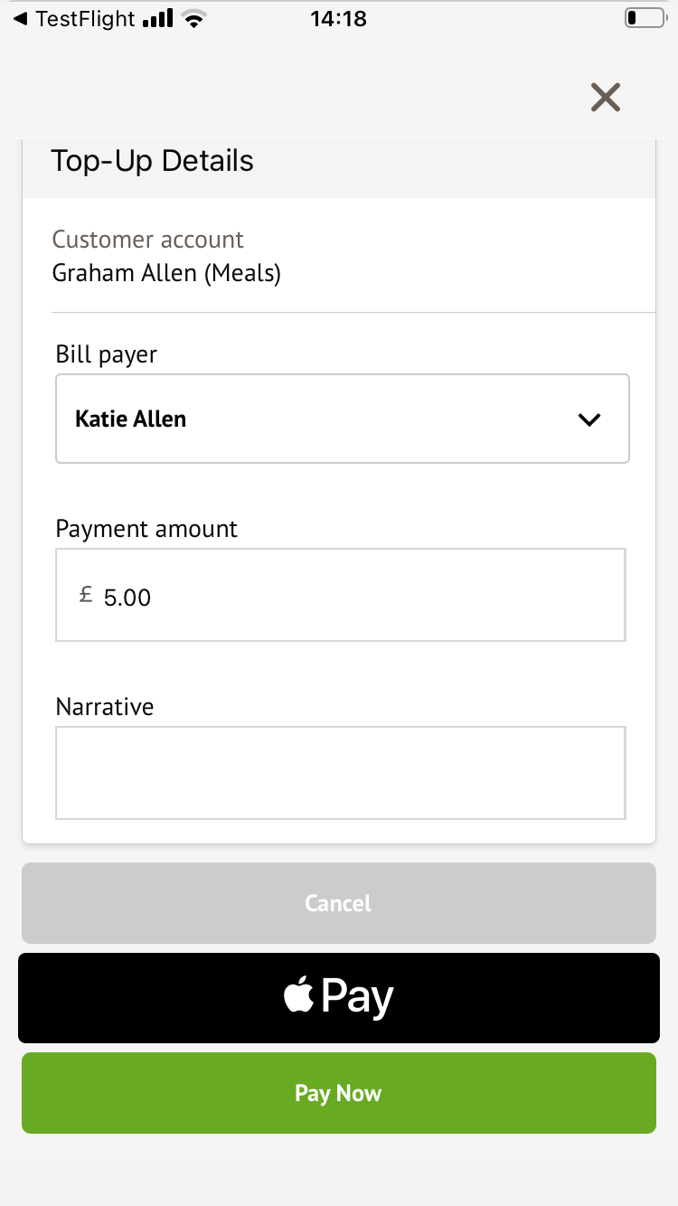 Making payments with Apple Pay and Google Pay Arbor Help Centre
